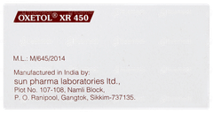 Oxetol Xr 450 Tablet 10 Oxetol Xr 450 Tablet 10