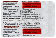 Oxetol Xr 450 Tablet 10 Oxetol Xr 450 Tablet 10