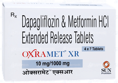 Oxramet Xr 10mg/1000mg Tablet 7 Oxramet Xr 10mg/1000mg Tablet 7