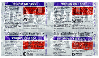 Trend 1000 MG Tablet Xr 10