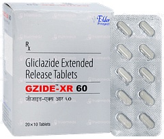 Gzide Xr 60 Tablet 10