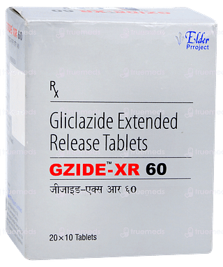 Gzide Xr 60 Tablet 10