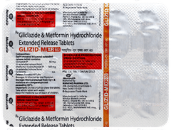 Glizid M Xr 60 Tablet 10 Glizid M Xr 60 Tablet 10