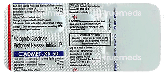 Cadmet 50 MG Tablet Xr 10