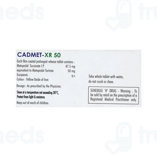 Cadmet Xr 50 Tablet 10