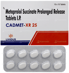Cadmet Xr 25 Tablet 10