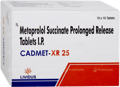 Cadmet Xr 25 Tablet 10