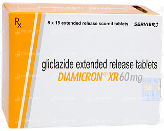 Diamicron Xr 60mg Tablet 15