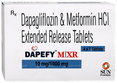 Dapefy M Xr 10mg/1000mg Tablet 7 Dapefy M Xr 10mg/1000mg Tablet 7