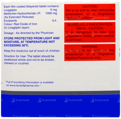 Linaxa M Xr 5/1000 Tablet 10