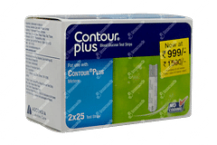 Contour Plus 25 Pack Of 2 Strips