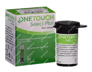 One Touch Select Plus Test Strips 50