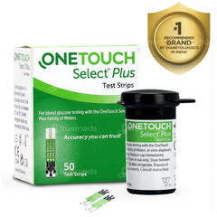 Onetouch Select Plus Test Strips 50 Onetouch Select Plus Test Strips 50