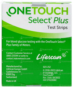 Onetouch Select Plus Test Strips 50