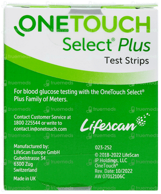 Onetouch Select Plus Test Strips 50