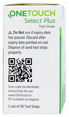 Onetouch Select Plus Test Strips 50