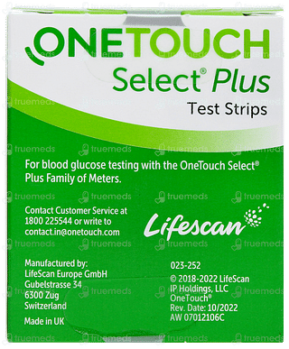 Onetouch Select Plus Test Strips 50