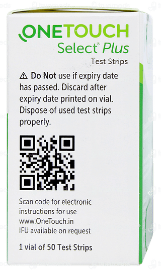 Onetouch Select Plus Test Strips 50