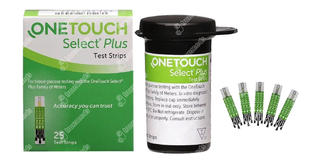 One Touch Select Plus Test Strips 25