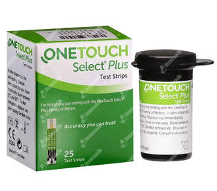 One Touch Select Plus Test Strips 25