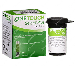 One Touch Select Plus Test Strips 25