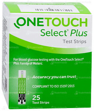 One Touch Select Plus Test Strips 25