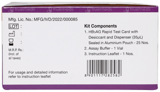 Ciptest Hbsag Rapid Test Card 25