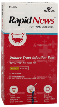 Rapid News Urinary Track Infection Test Kit 1