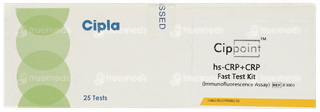 Cippoint Hs Crp And Crp Fast Test Kit 25