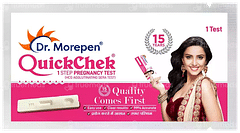 Dr Morepen Quickchek Pregnancy Test Kit 1