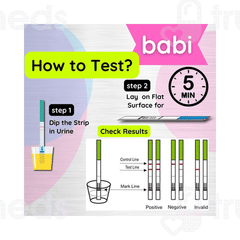 Babi One Step Lh Urine Ovulation Test Strip 20
