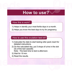 Recombigen Clear Ovum Lh One Step Ovulation Test Kit 10