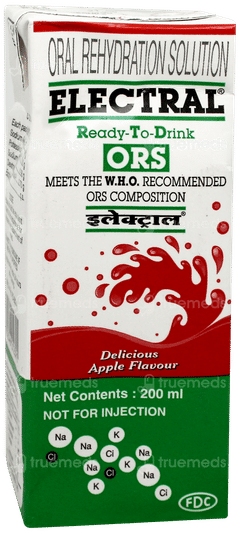 Electral Rtd Apple Flavour Tetrapack 200ml