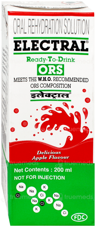 Electral Rtd Apple Flavour Tetrapack 200Ml