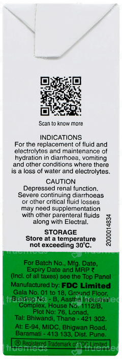 Electral Rtd Mango Flavour Tetrapack 200ml