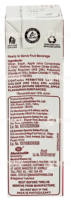 Electrokind L Apple Ready To Serve 200ml