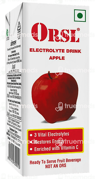 Orsl Electrolyte Drink Apple 200ml