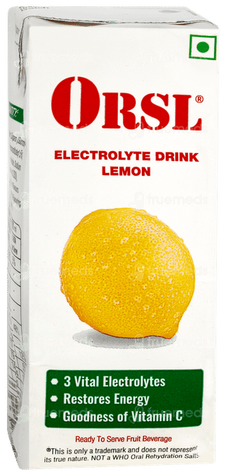 Orsl Lemon Electrolyte Drink 200ml