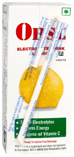 Orsl Lemon Electrolyte Drink 200ml