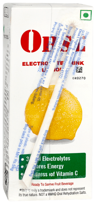 Orsl Lemon Electrolyte Drink 200ml
