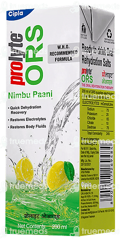 Ors Prolyte Nimbu Paani Tetra 200 ML