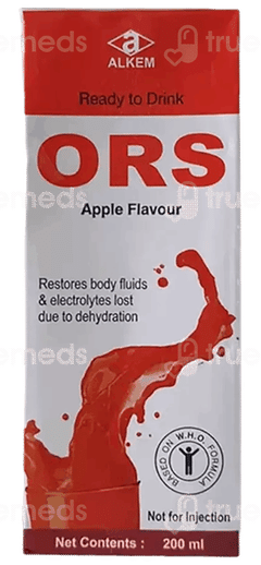 Alkem Ors Apple Flavour Tetrapack 200Ml