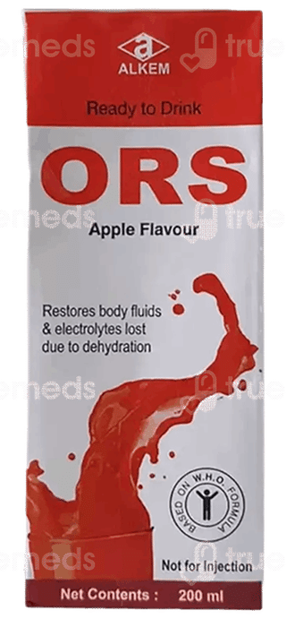 Alkem Ors Apple Flavour Tetrapack 200Ml