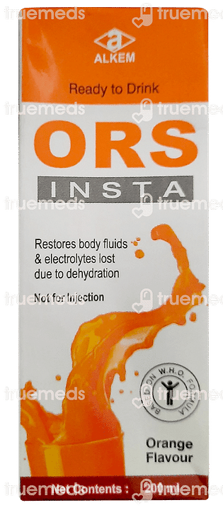 Ors Insta Ready To Drink Orange 200ml