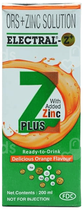 Electral Z Plus Orange Flavour Tetrapack 200Ml