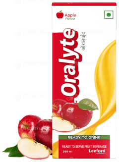ORALYTE APPLE FLAVOUR TETRAPACK 200 ML