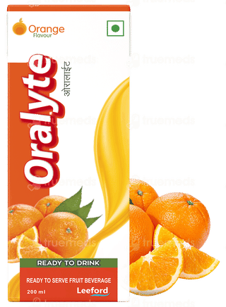 Oralyte Orange Flavour Tetrapack 200 ML
