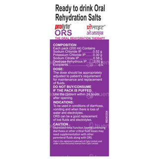 Prolyte Ors Blackcurrant Ready To Drink 200Ml