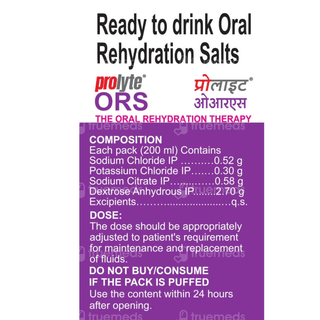 Prolyte Ors Blackcurrant Ready To Drink 200Ml