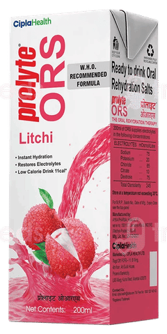 Prolyte Ors Litchi Flavour Ready To Drink 200Ml